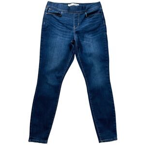 Levis Womens Jeans sz 16 W33 Dark Wash Pull On Skinny x29 Shaping Cotton Stretch